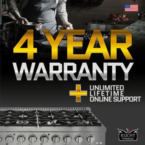 Kucht 36" Stainless Steel, Wall Mounted Hood, KRH3611A