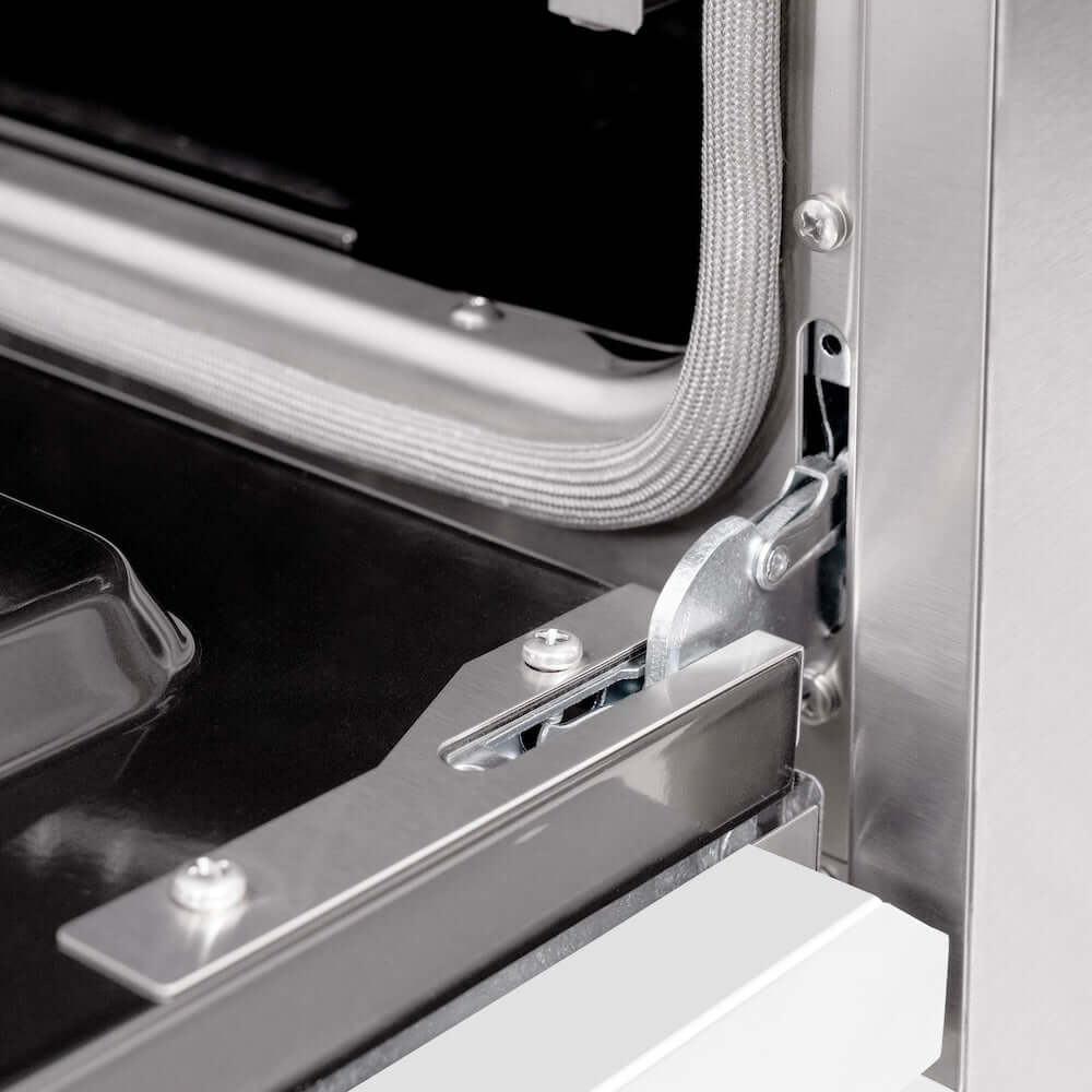 ZLINE 36"Classic Gas Range, Convection Gas Oven, Stainless Steel, White Matte Door CGR-WM-36