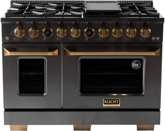 Kucht 48" Freestanding Dual Fuel Range KXD48