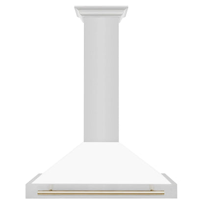 ZLINE 36" Autograph Stainless Wall Range Hood KB4STZ-WM36-G