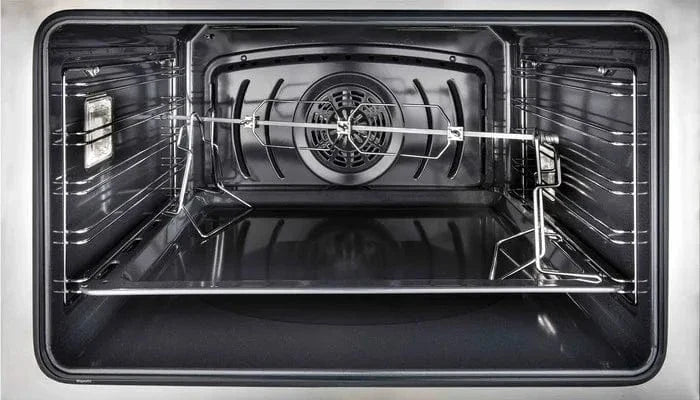 ILVE Majestic II 30" Dual Fuel Range Stainless Steel Bronze Trim UM30DNE3SSB