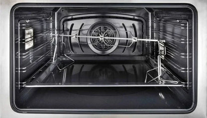 ILVE Majestic II 30" Dual Fuel Range Stainless Steel Bronze Trim UM30DNE3SSB