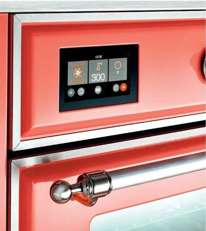 ILVE Majestic II 30" Dual Fuel Range Stainless Steel Bronze Trim UM30DNE3SSB