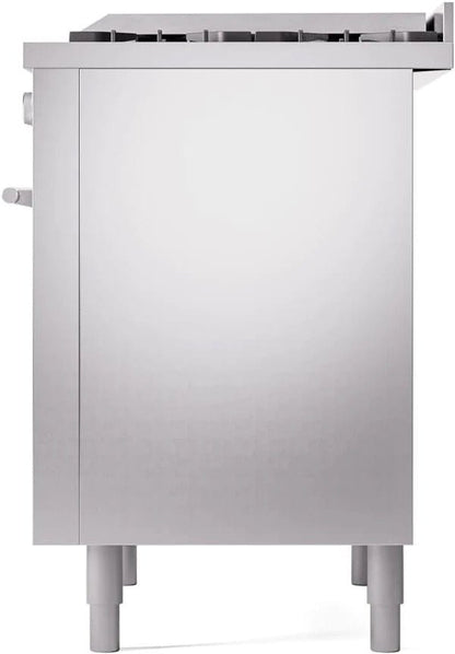 ILVE Professional Plus II 36" Dual Fuel Range Liquid Propane Stainless Steel UP36FWMPSSLP