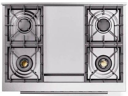 ILVE Professional Plus II 36" Dual Fuel Range Liquid Propane Stainless Steel UP36FWMPSSLP