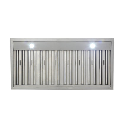 Kucht 48" Wall Mount Range Hood, Stainless Steel,  KRH4821A
