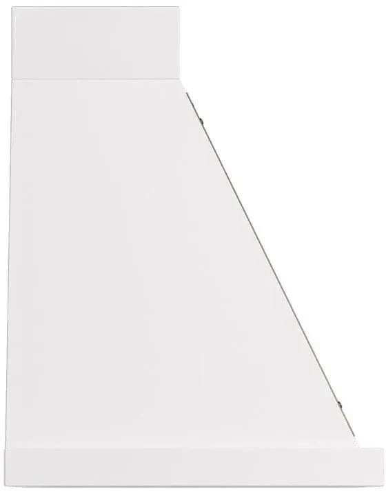 ILVE Nostalgie 30" Wall Mount White, Chrome Trim Range Hood UANB30WHC